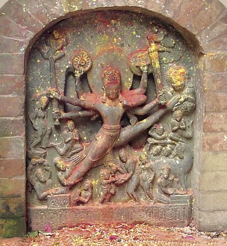 Файл:Изображение Вишну из храмового комплекса Чангу-Нараяна, посвящённого Вишну. Непал. 6500.jpg