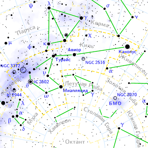 Файл:Carina constellation map ru lite.png