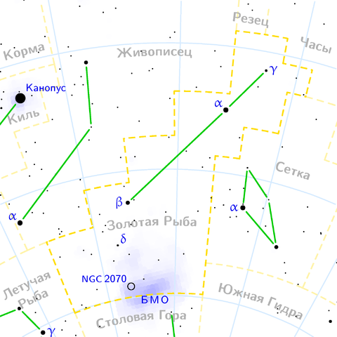 Файл:Dorado constellation map ru lite.png